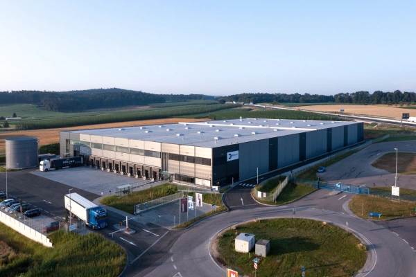 Ansicht Logistikhalle Reichertshofen