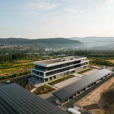 Foto zum Projekt Firmenzentrale Meridian