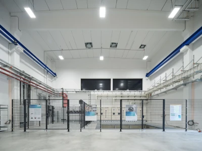 Innenbereich Halle