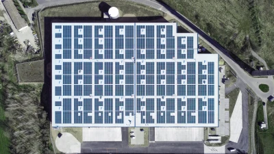 Bild zum Projekt Logistikhalle GARBE Coswig