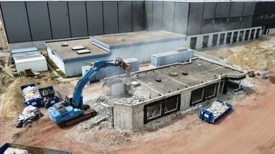 Foto zum Projekt Logistikhalle Hillwood Falkensee