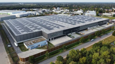 Foto zum Projekt Logistikhalle Hillwood Falkensee