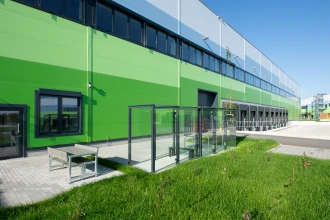 Foto zum Projekt Logistikhalle Garbe Kabelsketal