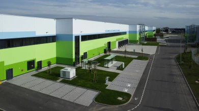 Foto zum Projekt Logistikhalle Garbe Kabelsketal