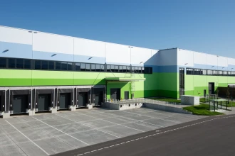 Foto zum Projekt Logistikhalle Garbe Kabelsketal