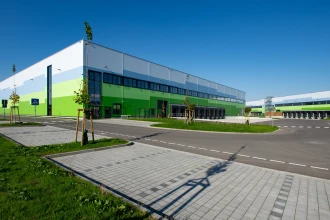 Foto zum Projekt Logistikhalle Garbe Kabelsketal