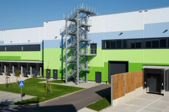 Foto zum Projekt Logistikhalle Garbe Kabelsketal