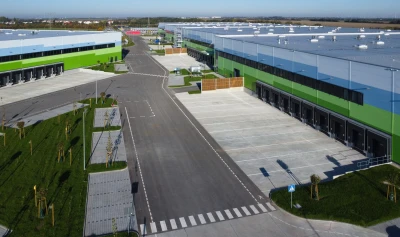Foto zum Projekt Logistikhalle Garbe Kabelsketal