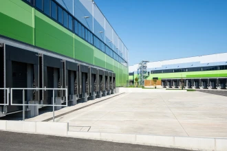 Foto zum Projekt Logistikhalle Garbe Kabelsketal