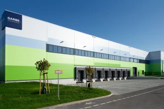 Foto zum Projekt Logistikhalle Garbe Kabelsketal