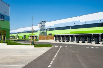 Foto zum Projekt Logistikhalle Garbe Kabelsketal