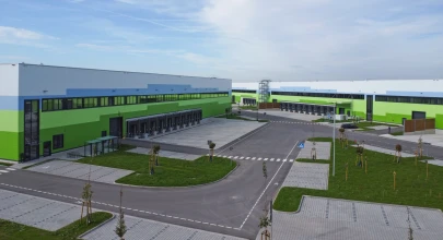 Foto zum Projekt Logistikhalle Garbe Kabelsketal