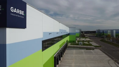 Foto zum Projekt Logistikhalle Garbe Kabelsketal