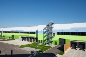 Foto zum Projekt Logistikhalle Garbe Kabelsketal