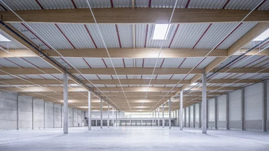Foto zum Projekt Logistikhalle Hillwood Braunschweig