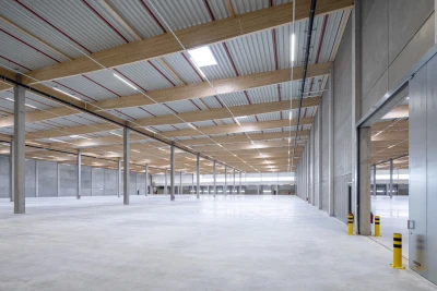 Ansicht innen Halle