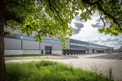 Außenansicht Halle