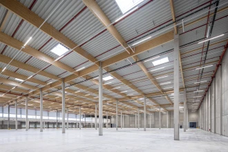 Foto zum Projekt Logistikhalle Hillwood Möckern