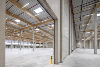Foto zum Projekt Logistikhalle Hillwood M&ouml;ckern