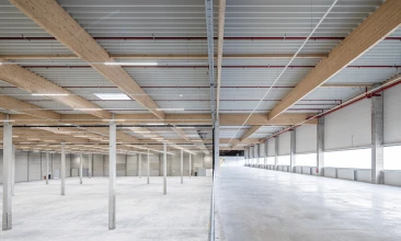 Foto zum Projekt Logistikhalle Hillwood Möckern