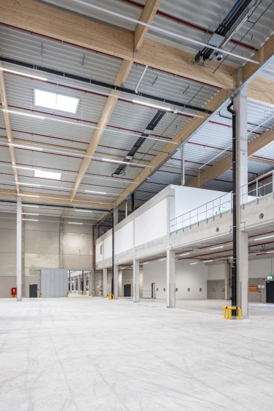 Foto zum Projekt Logistikhalle Hillwood Möckern