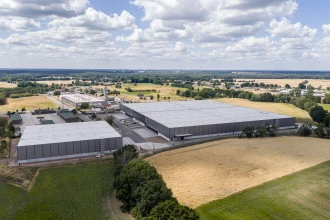 Foto zum Projekt Logistikhalle Hillwood Möckern