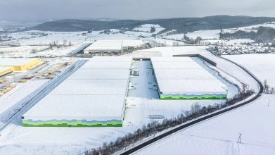 Foto zum Projekt Logistikhalle Vision Ludwigsau