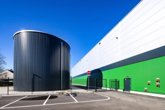 Foto zum Projekt Logistikhalle Stolberg