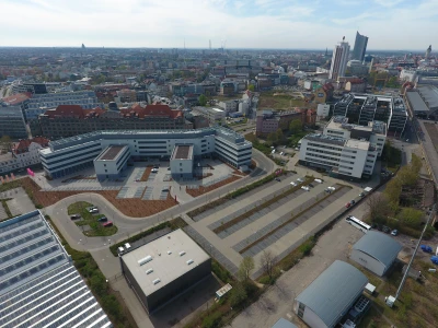 Foto zum Projekt Neubau Service Center Telekom Leipzig