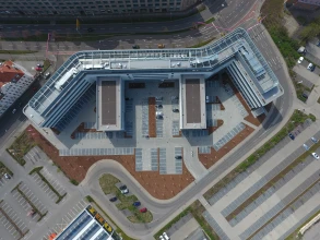 Foto zum Projekt Neubau Service Center Telekom Leipzig