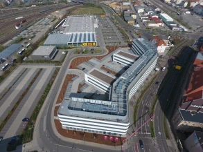 Foto zum Projekt Neubau Service Center Telekom Leipzig