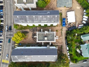 Foto zum Projekt Wohnbau Hessenring R&uuml;sselsheim