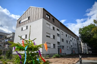 Foto zum Projekt Wohnbau Hessenring Rüsselsheim
